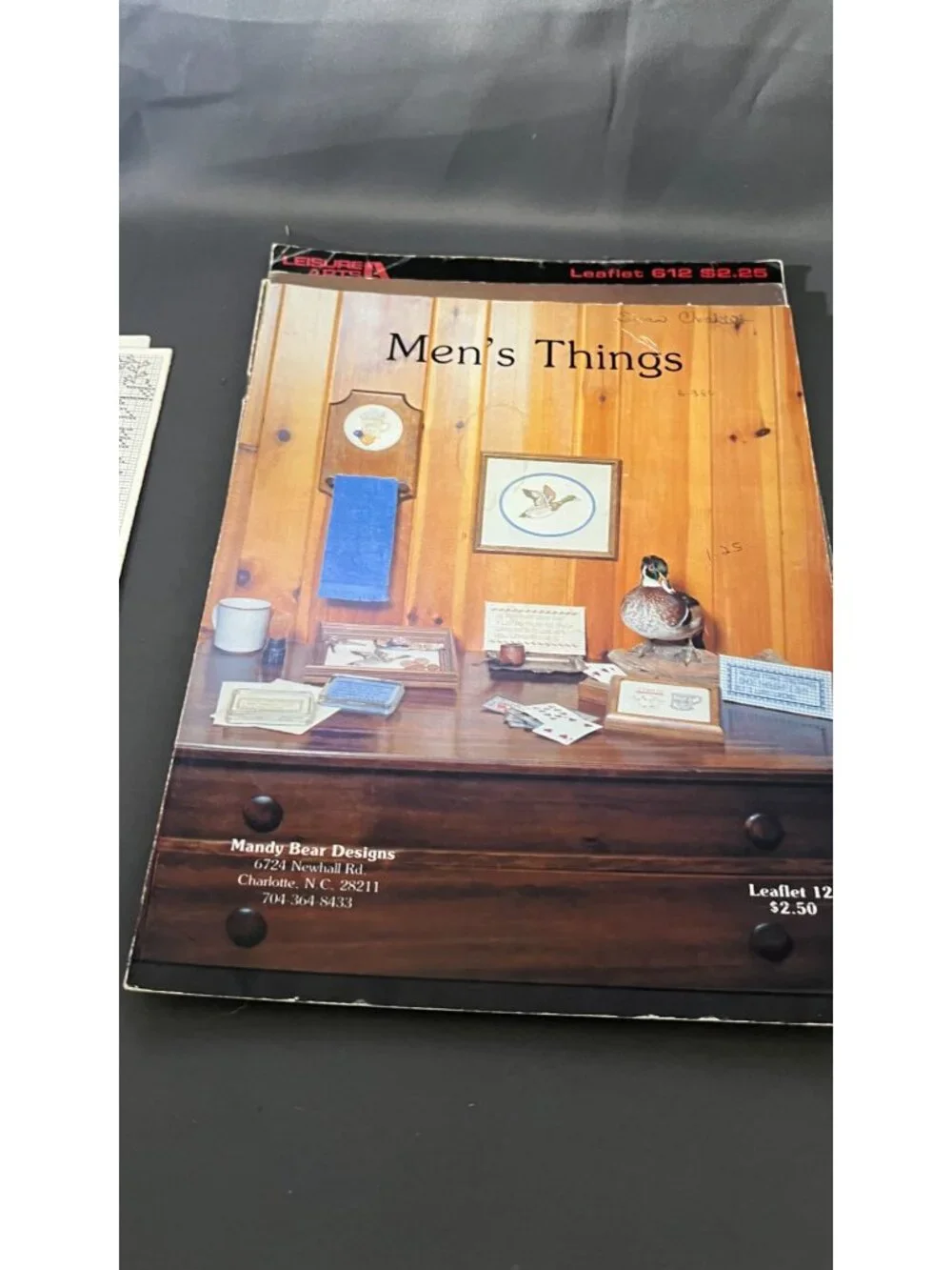 Set Of Vintage Decorative Cross-Stitch And Needlepoint Booklets